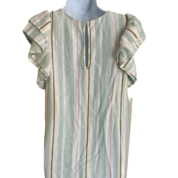 A New Day | Striped Linen Dress - Picture 6 of 6
